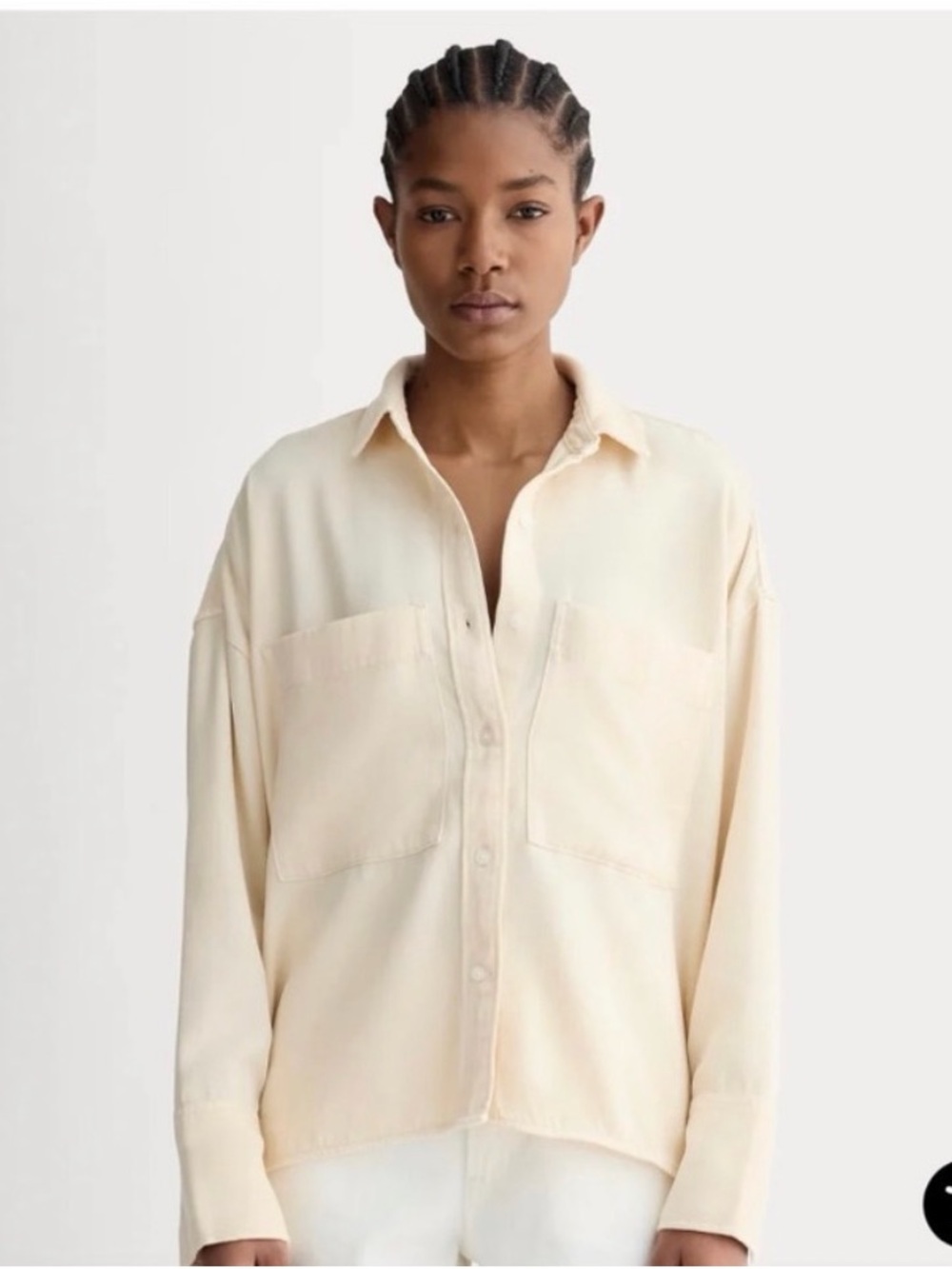 Everlane 100 percent Cotton Button-Down Shirt